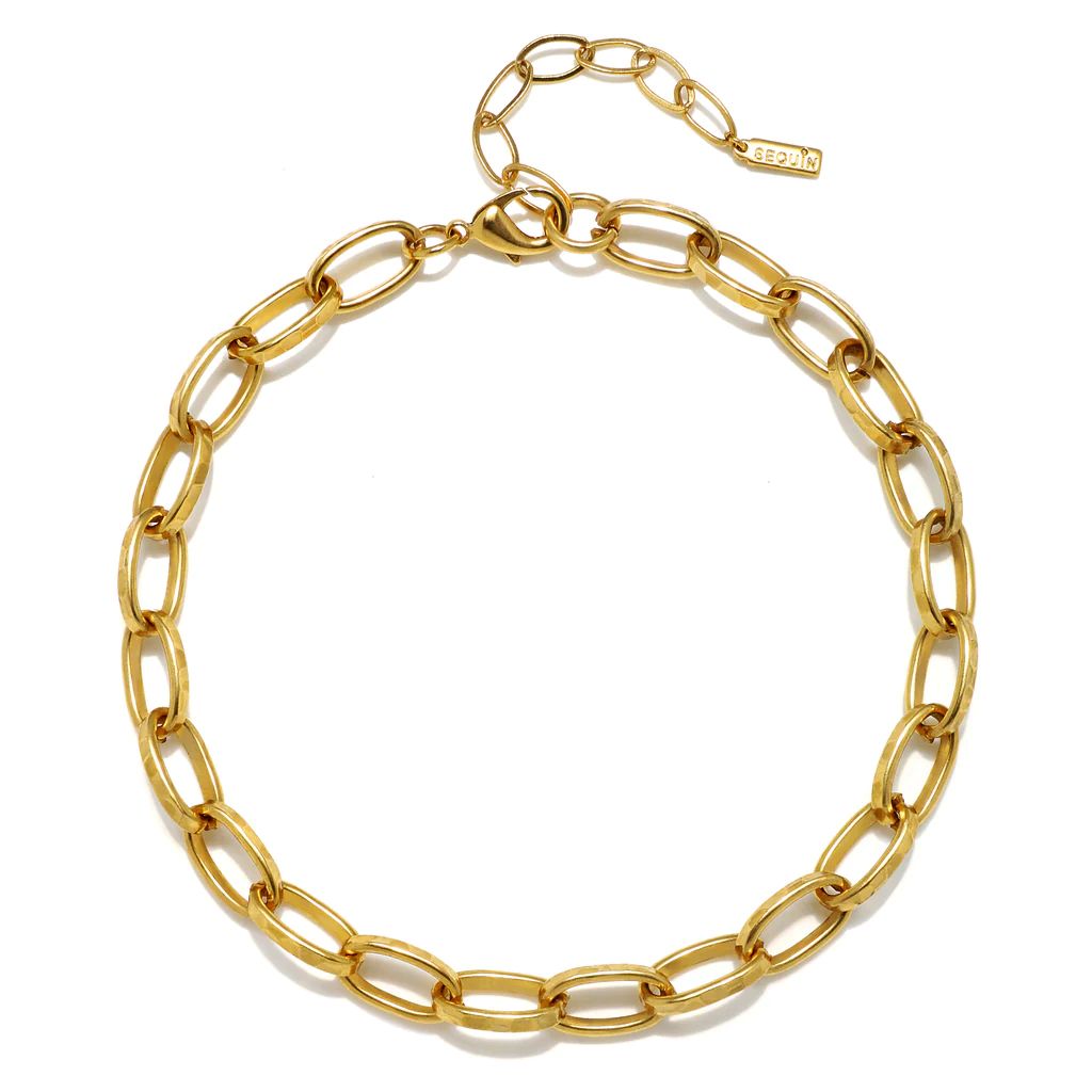 Elodie Chain Choker Necklace | Sequin