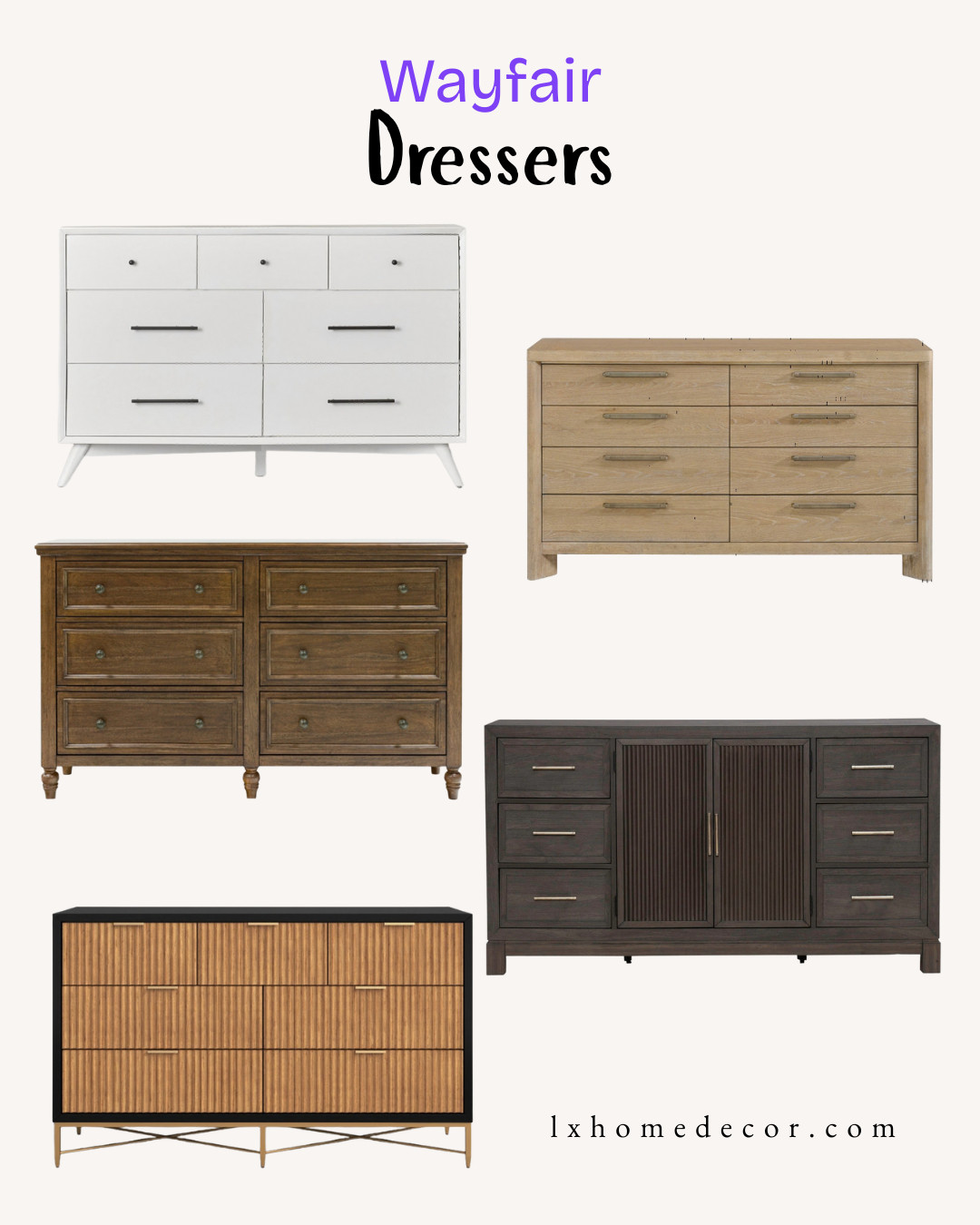 Elevated Bedroom Essentials ✨

Found the most stunning high-end dressers from Wayfair! From the gorgeous fluted wood textures to the classic mid-century silhouettes, these pieces feel so expensive and timeless. They are the perfect way to bring a "quiet luxury" vibe to your bedroom. Shop my top picks!

#LTKhome #WayfairFinds #BedroomDecor #HighEndStyle #HomeInspo 

 #LTKOver40 #LTKHome #LTKSaleAlert