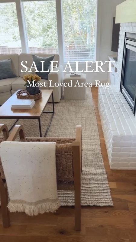 My favorite area rug is on sale!  I have the 9x12 in natural. I’ve had it for over 5 years!

Linking other rugs in video  

#LTKhome #LTKVideo #LTKsalealert