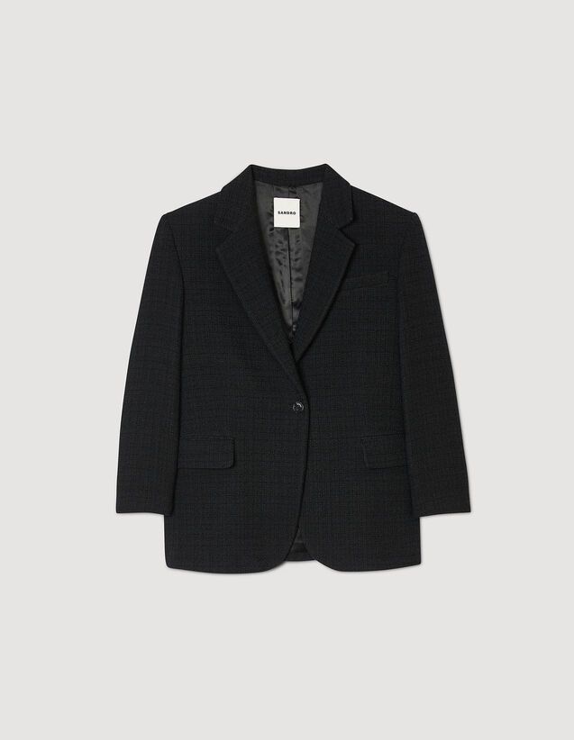 Tweed suit jacket | Sandro-Paris US