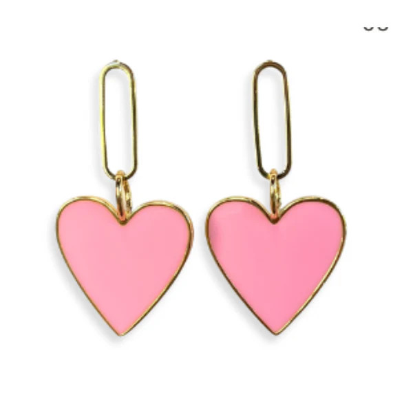 Hearts on Fire Earrings Soft Pink | HOLST + LEE