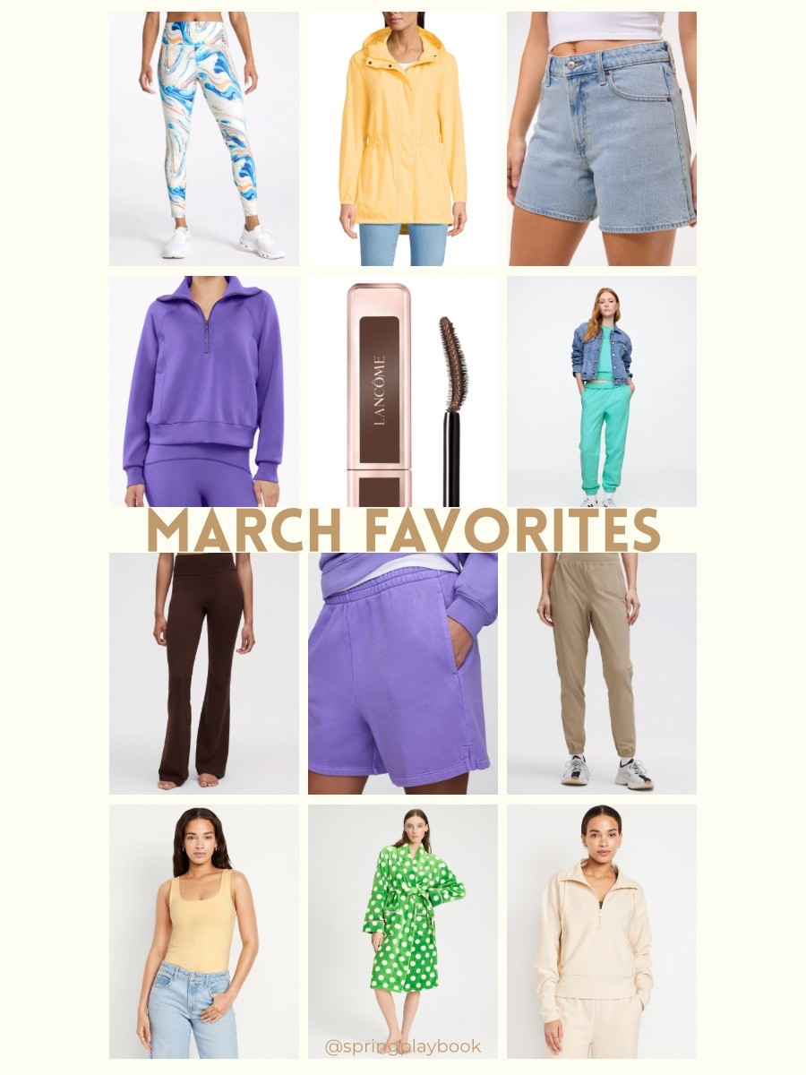 Your March favorites!
We are all going to be twinning with this raincoat, Gap Factory sweats, Abercrombie shorts, and Lululemon Adapt State Joggers. 

#createdcolorful #createdcolorfulspring #hocspring #tcispring #pcaspring #lightspring #warmspring #truespring #brightspring #clearspring #paintboxspring #bluespring

#LTKActive #LTKSaleAlert #LTKFindsUnder100