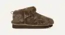 UGG® Women's Classic Ultra Mini Fluffed Sheepskin in Light Bronze, Size 12 | UGG (US)