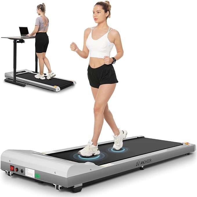 ANCHEER Walking Pad, Under Desk Treadmill with Remote Control, Treadmills for Home Office Gym, 30... | Amazon (US)