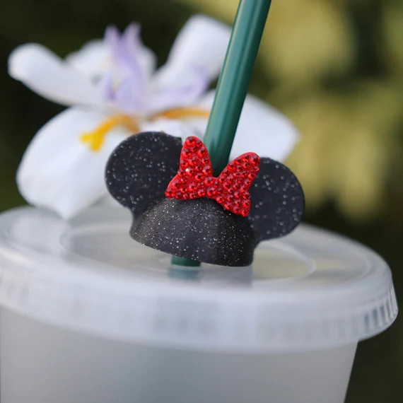 Magical Straw Bling Bow Hat Decoration - Etsy | Etsy (US)