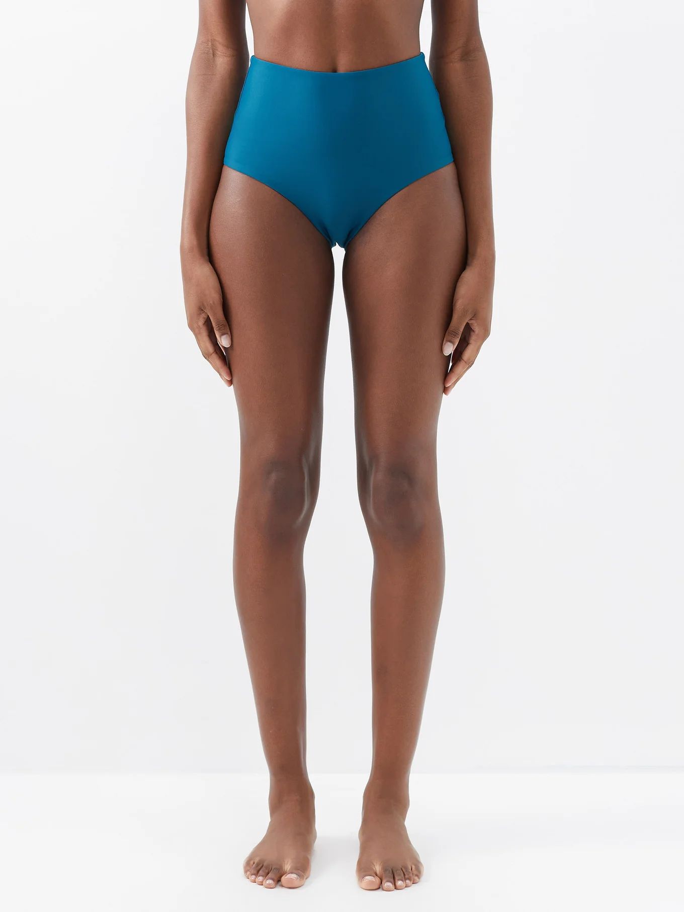 Annie high-rise recycled-fibre bikini briefs | Matches (US)