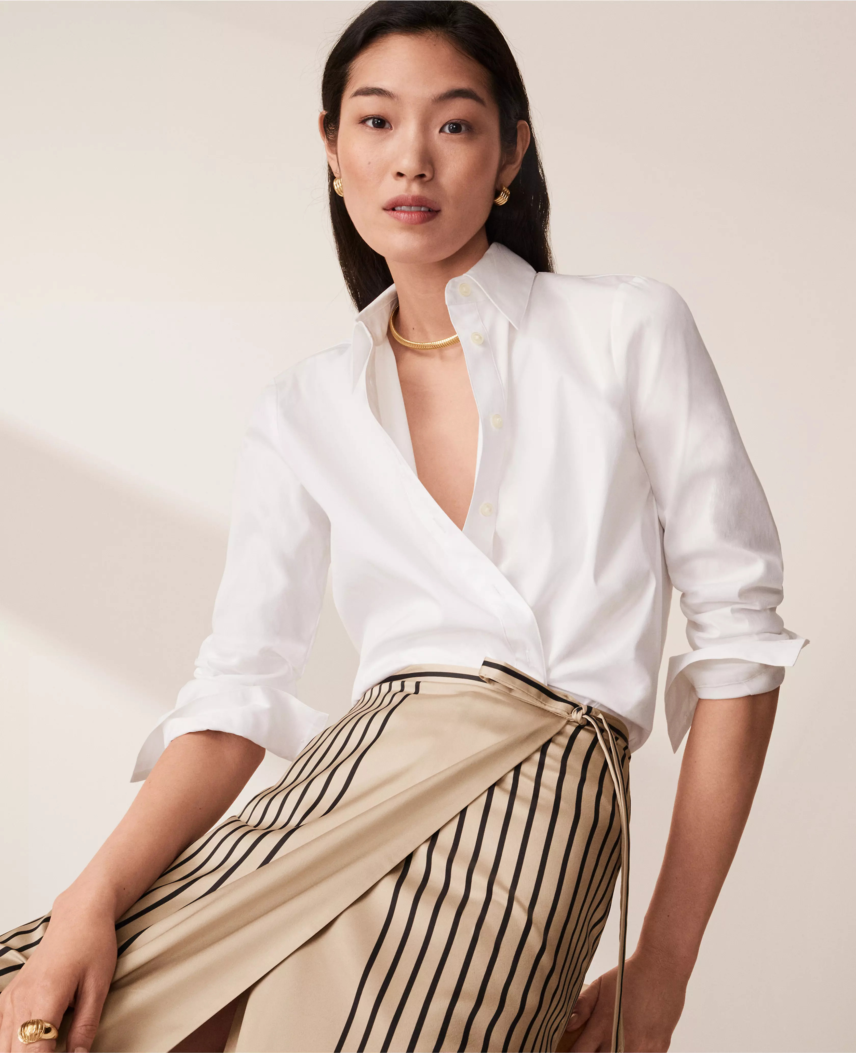 Petite Relaxed Perfect Shirt | Ann Taylor