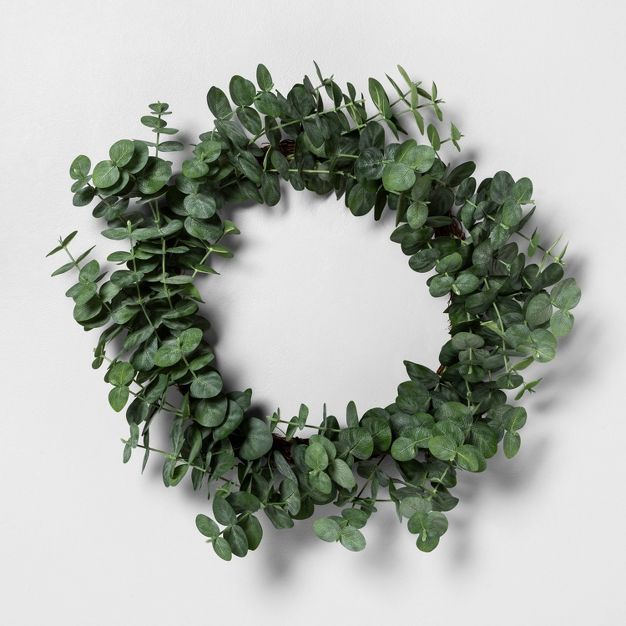 Faux Eucalyptus Wreath - Hearth & Hand™ with Magnolia | Target