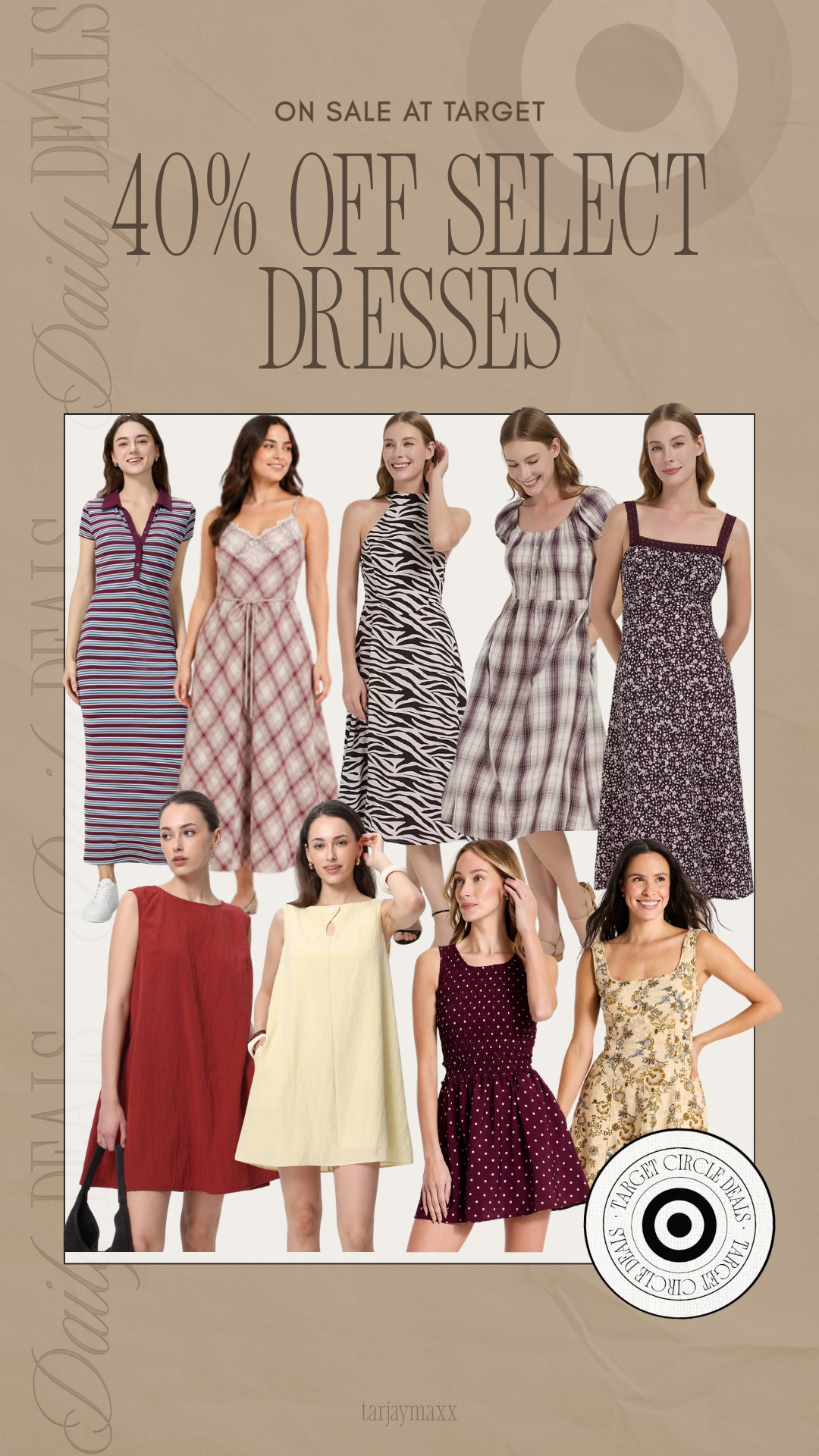 Select dresses are currently 40% off at Target! So many cute options for work, date nights, weddings and the rest of your summer plans.
wedding guest dress summer, summer outfits over 40, country concert outfits, summer dresses, teacher outfits, back to school outfits, date night outfits, vacation outfits beach, business casual workwear, concert outfit ideas 

 #LTKgrwm #LTKootd #LTKSeasonal