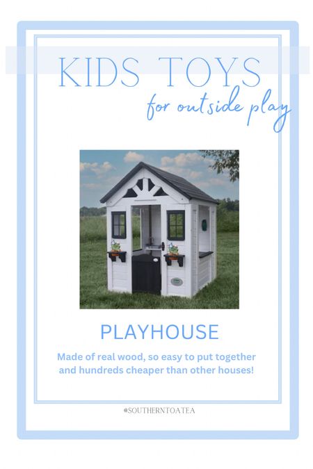The cutest and best little playhouse!! This would be the perfect house for ages 1 to 6! It’s made so well and was really easy to put together! 

#LTKfamily #LTKhome #LTKkids