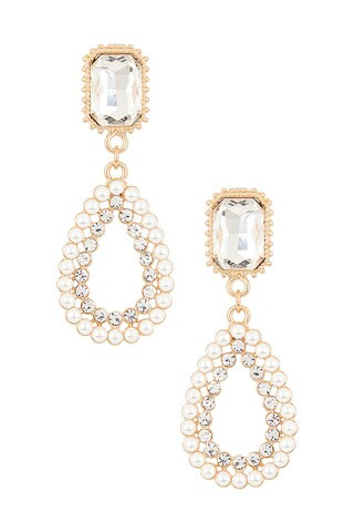 Ettika Luxe Earrings in Gold from Revolve.com | Revolve Clothing (Global)