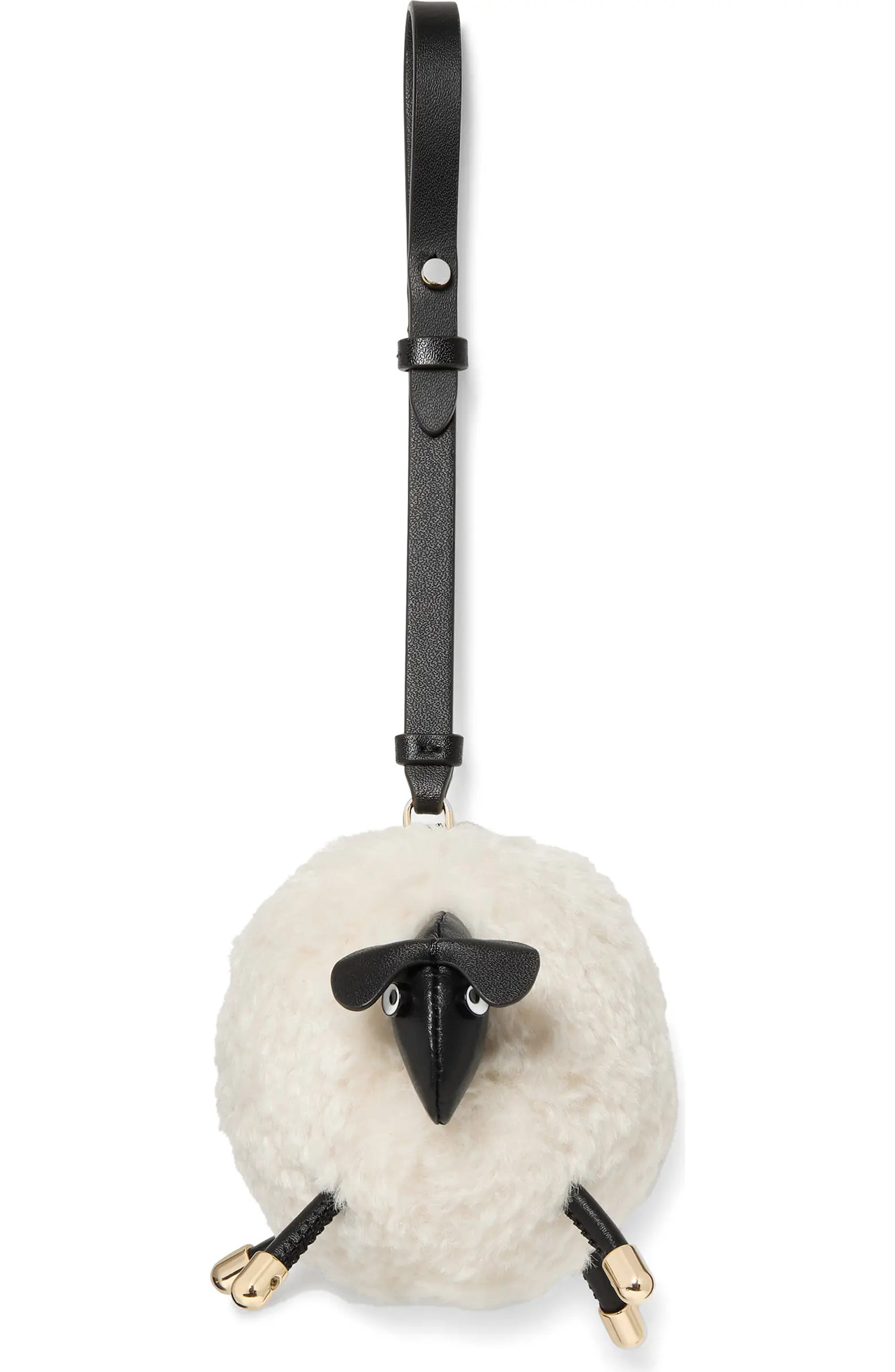 faux shearling sheep bag charm | Nordstrom