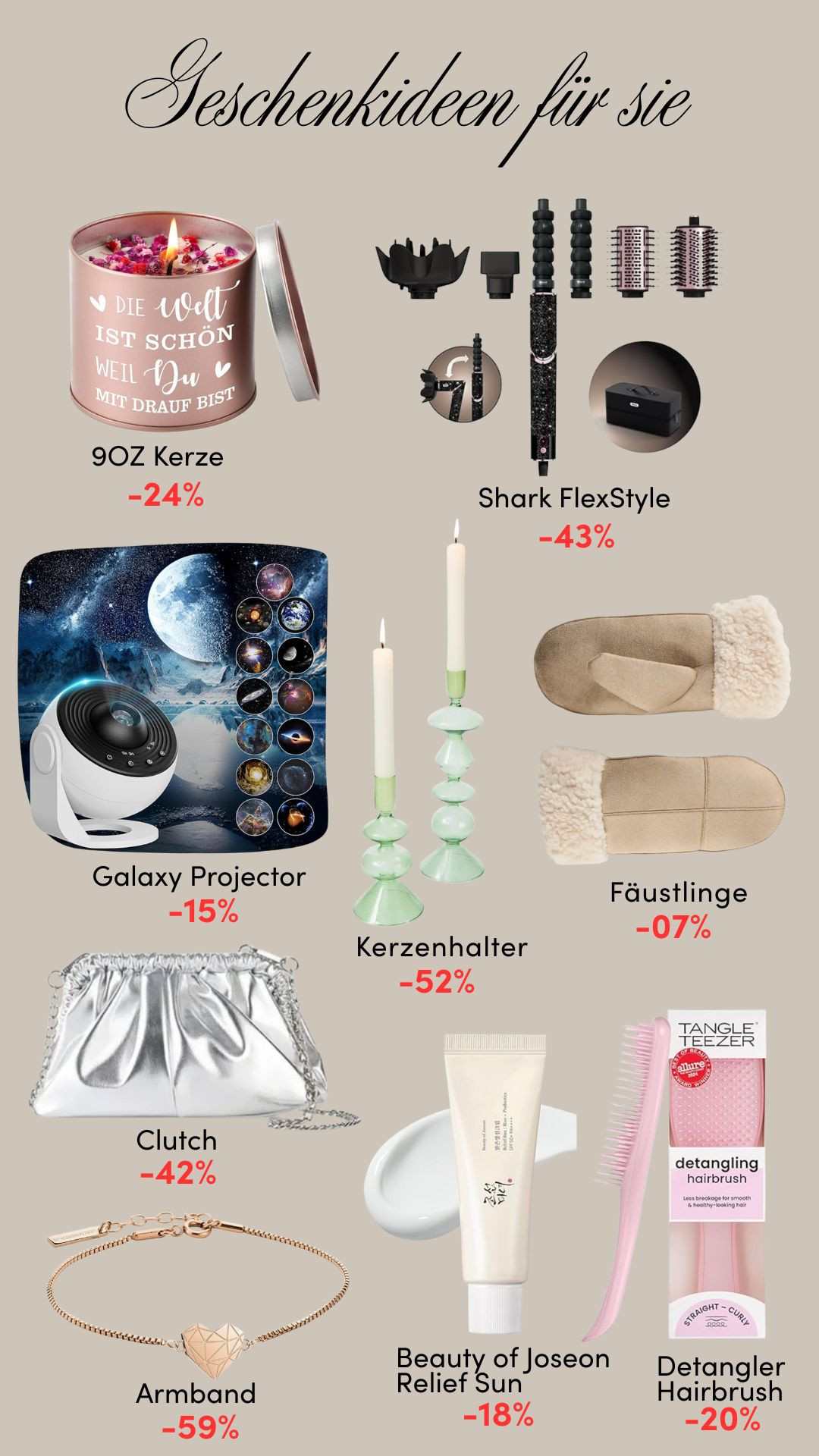 Geschenkideen für sie 

 #LTKdeutschland #LTKgiftguide #LTKfestive