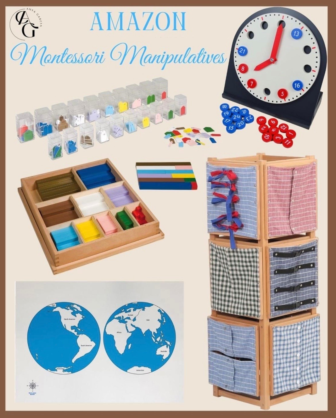 Amazon ~ Montessori Manipulates

#LTKhome #LTKkids #LTKfamily