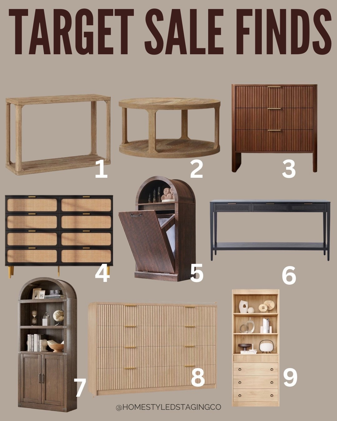 Target sale finds 🤍

These are the pieces I’d choose if I wanted my home to feel elevated without going custom — timeless shapes, warm finishes, and furniture that photographs beautifully.

Perfect for entryways, living rooms, dining spaces, and bedrooms.
If you’ve been waiting to upgrade, this sale is worth checking out.

#LTKBeauty #LTKSaleAlert #LTKHome