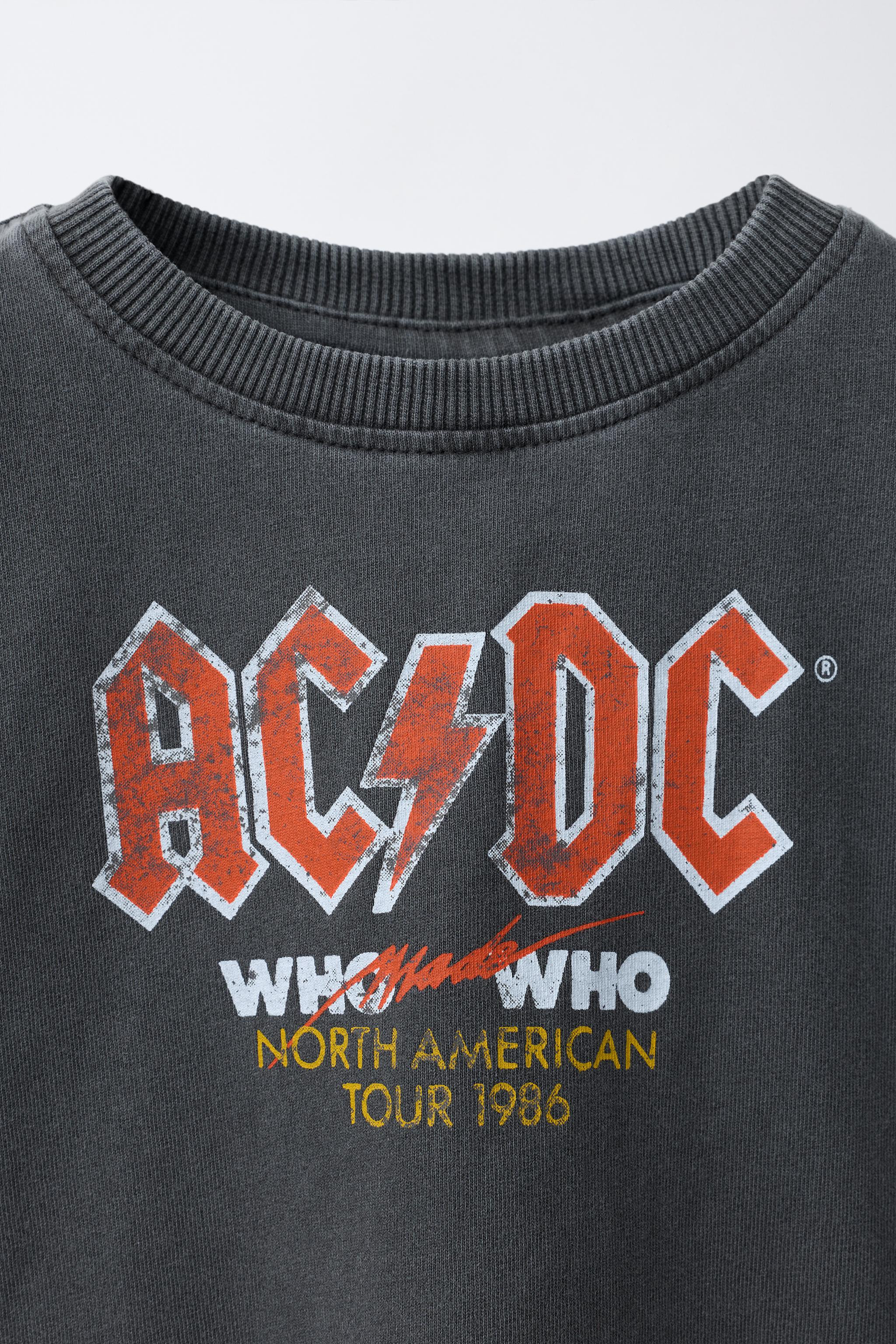 ACDC © GARMENT DYE T-SHIRT | Zara US