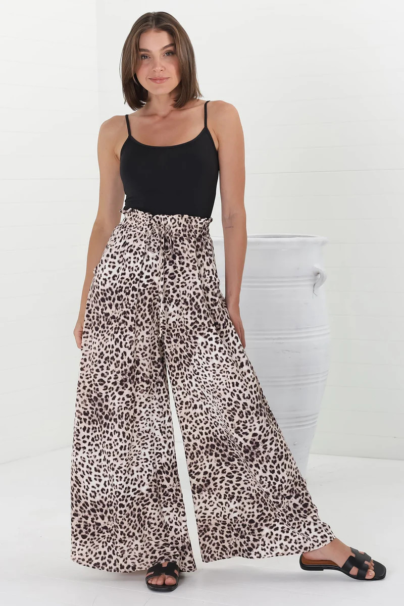Shop the Archer Pants in our Tatum Animal Print | Salty Crush | Salty Crush