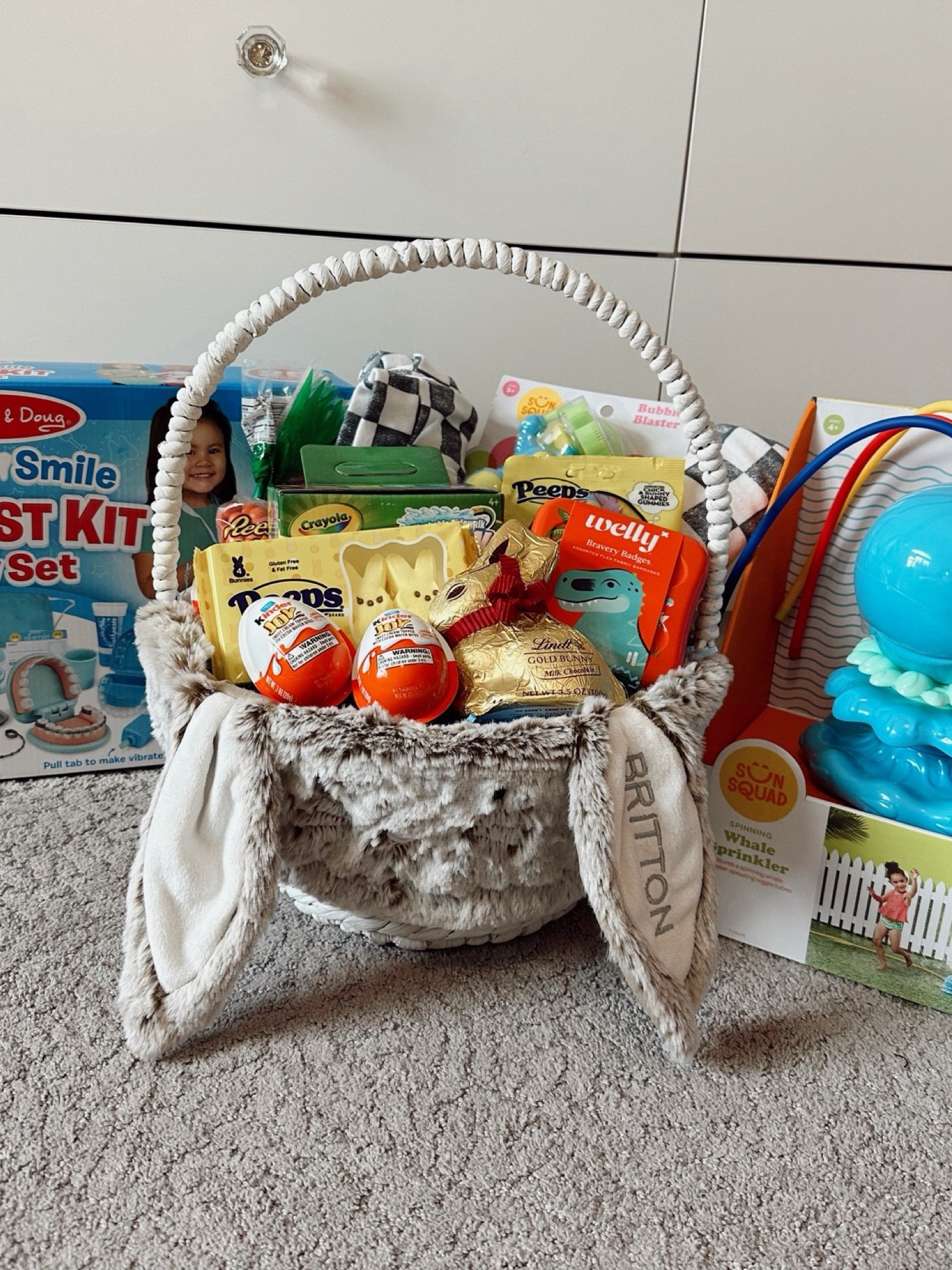 custom name/monogram Easter basket for kids / Easter basket gift ideas 

#LTKfindsunder100 #LTKkids #LTKSeasonal