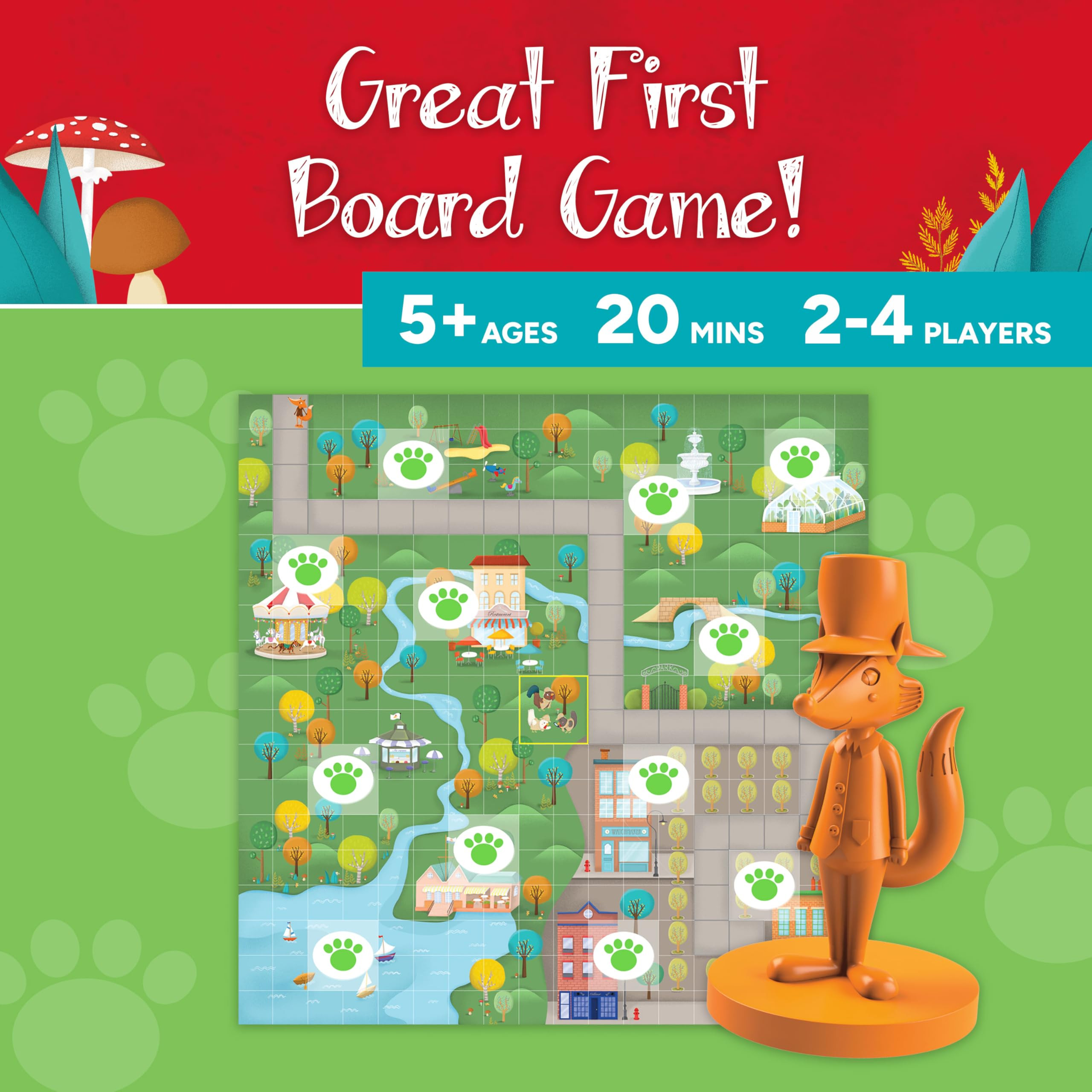 OUTFOXED, A CLASSIC WHO DUNNIT GAME FOR PRESCHOOLERS, 4 players | Amazon (US)