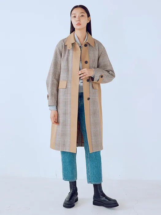 Signature Mac Trench Coat  Brown (KE1830M01D) | W Concept (US)