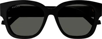 Gucci 54mm Cat Eye Sunglasses | Nordstrom | Nordstrom