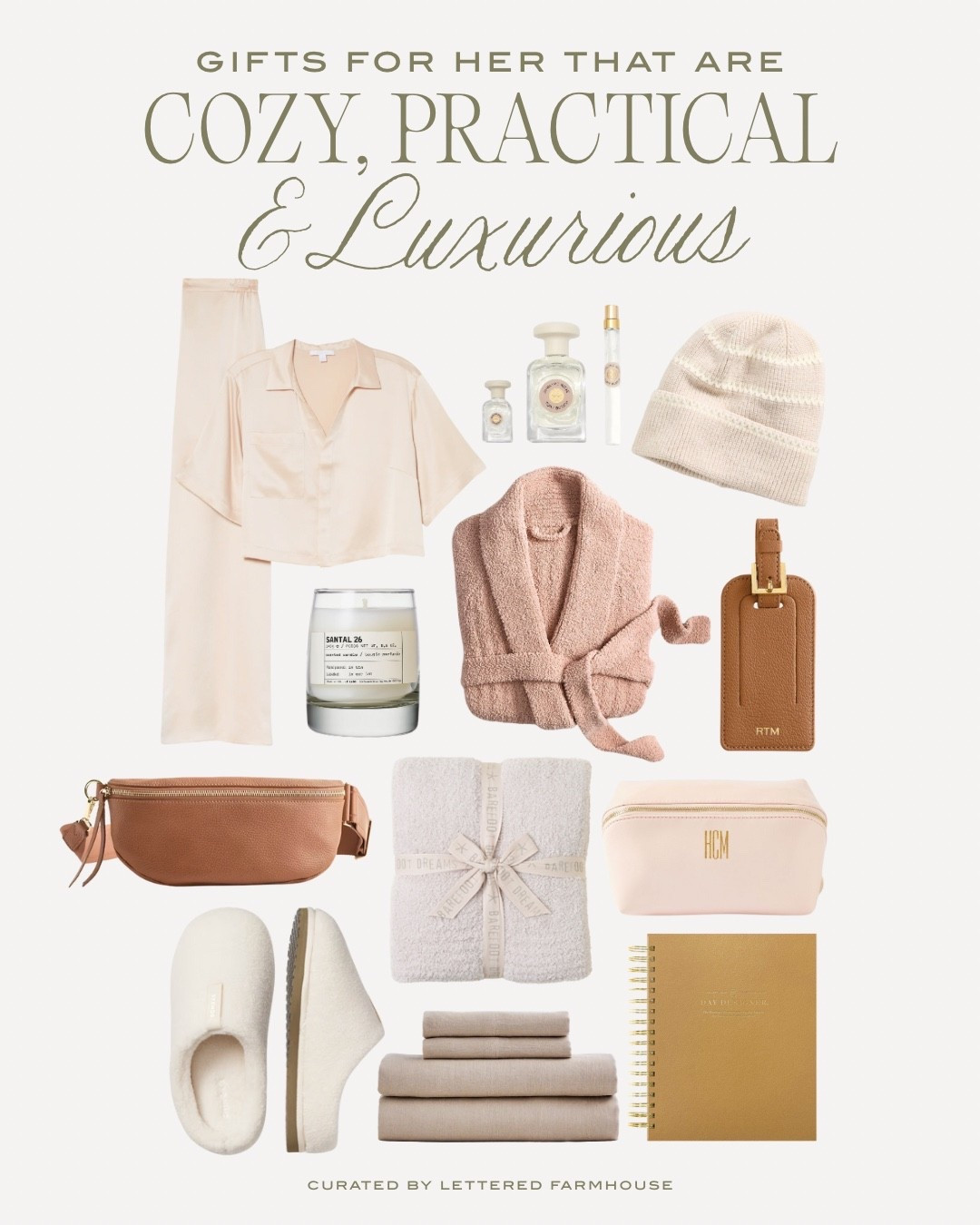 ⭐️My favorite gift on the list!? The Day Designer 2026 Planner - it comes so well packaged and is such a luxurious, practical gift! 
My code LETTERED15 gets you 15% off! 

Looking for gift ideas she’ll actually love? This cozy and practical roundup includes my favorite luxurious finds — from buttery-soft pajamas and spa-worthy robes to timeless fragrances, plush slippers, and personalized travel accessories. Each piece feels indulgent yet totally useful — perfect for moms, sisters, best friends, or even your own wish list.
✨ Tap to shop these curated favorites that bring warmth, comfort, and a touch of everyday luxury.
🔍 Keywords (for LTK / Pinterest SEO):
cozy gift ideas for her, luxurious gifts for women, practical holiday gifts, gift guide for moms, cozy home essentials, loungewear gift ideas, self care gifts for her, spa robe gift, barefoot dreams blanket, santal 26 candle, cozy pajamas for women, travel accessories for her, personalized gifts for women, winter gift ideas, amazon cozy gifts, ltk holiday gift guide, neutral aesthetic gifts, lettered farmhouse finds, luxe yet practical gifts, comfort and style gift ideas

Follow my LTK @LetteredFarmhouse on the @shop.LTK app to view this post and get my exclusive app-only content!

#liketkit #LTKHoliday #LTKGiftGuide #LTKFindsUnder100
@shop.ltk
https://liketk.it/5shlB

#LTKHoliday #LTKGiftGuide #LTKFindsUnder100