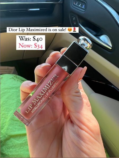 Dior Lip Maximizer plumping gloss from Nordstrom is on sale! Beauty, makeup, favorite product

#LTKunder50 #LTKsalealert #LTKbeauty