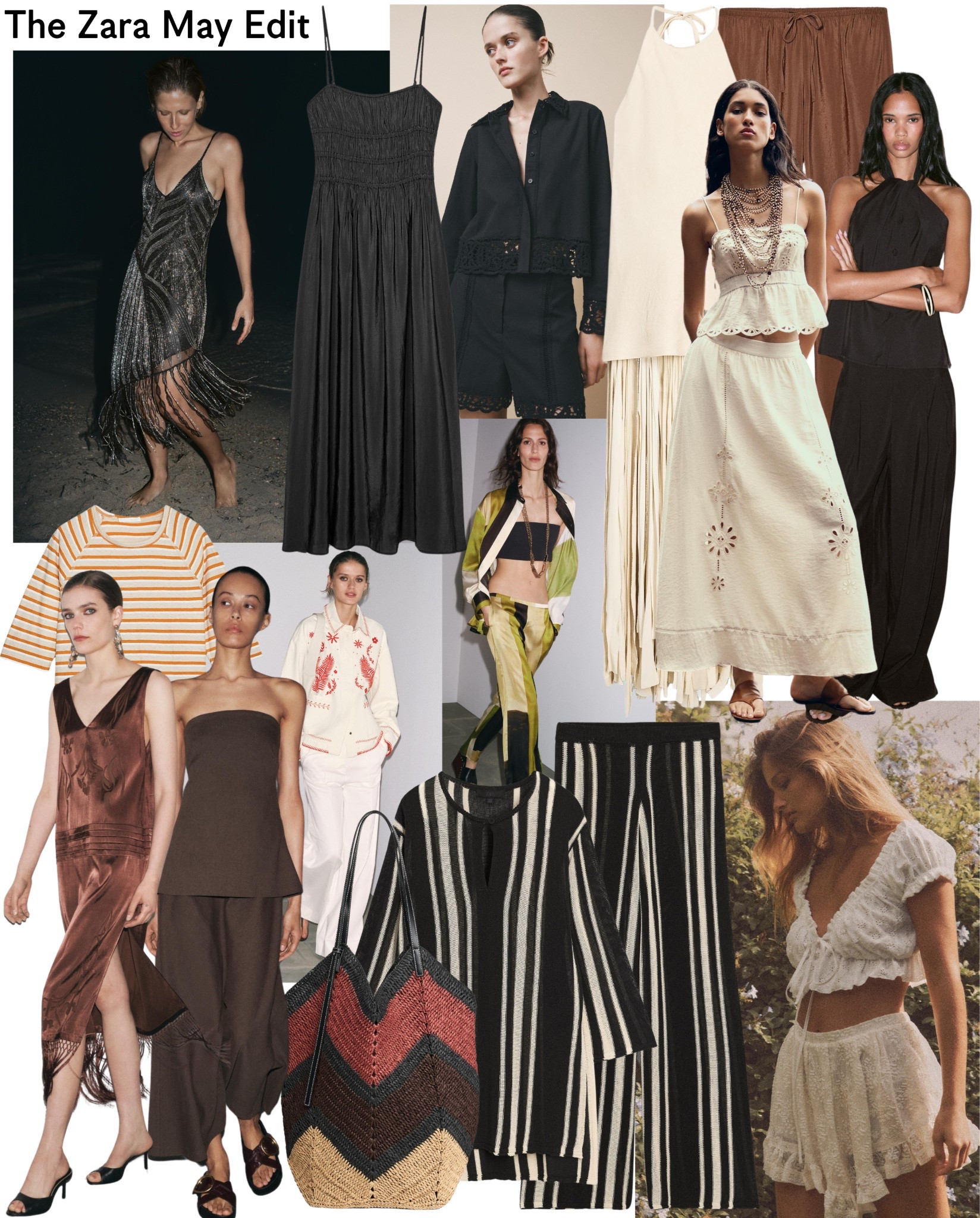 The Zara May Edit 

Summer | Holiday | high street | Wishlist | dress | silk trousers | set | bags | crochet | lace | top | may | Ibiza outfits | wedding guest dress | summer outfits | heatwave style 


#LTKspring #LTKtravel #LTKsummer