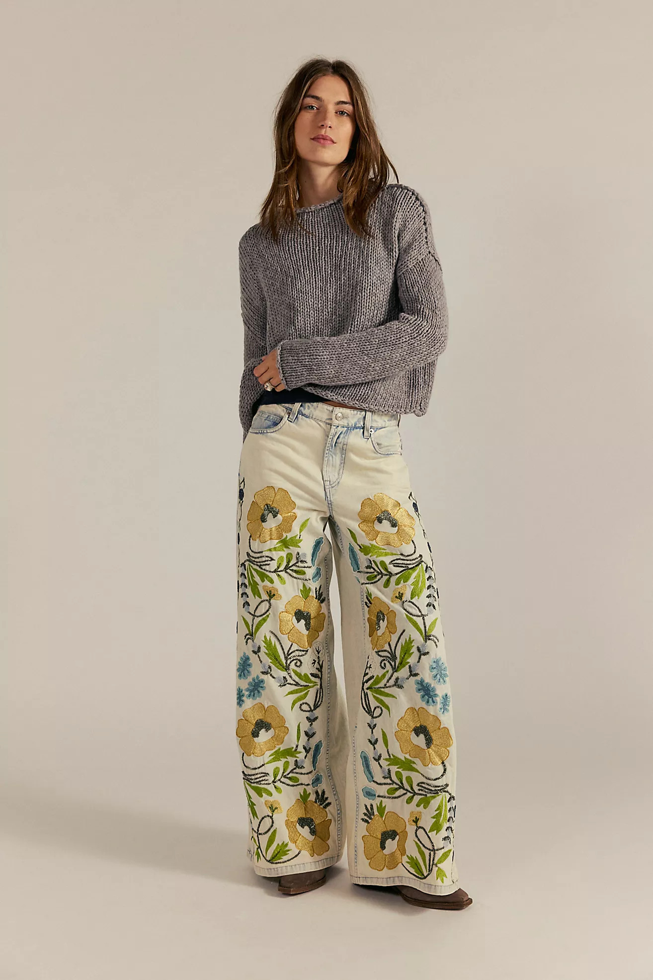 We The Free Mi Amore Wide-Leg Jeans | Free People (Global - UK&FR Excluded)