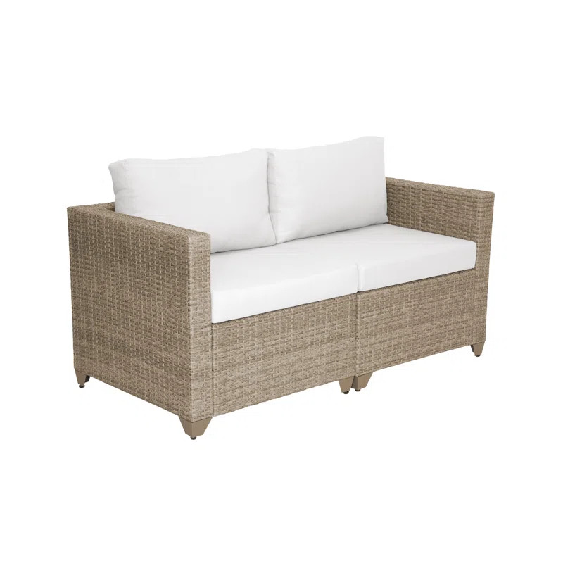 Arelys 54.28" W Outdoor Loveseat | Wayfair North America