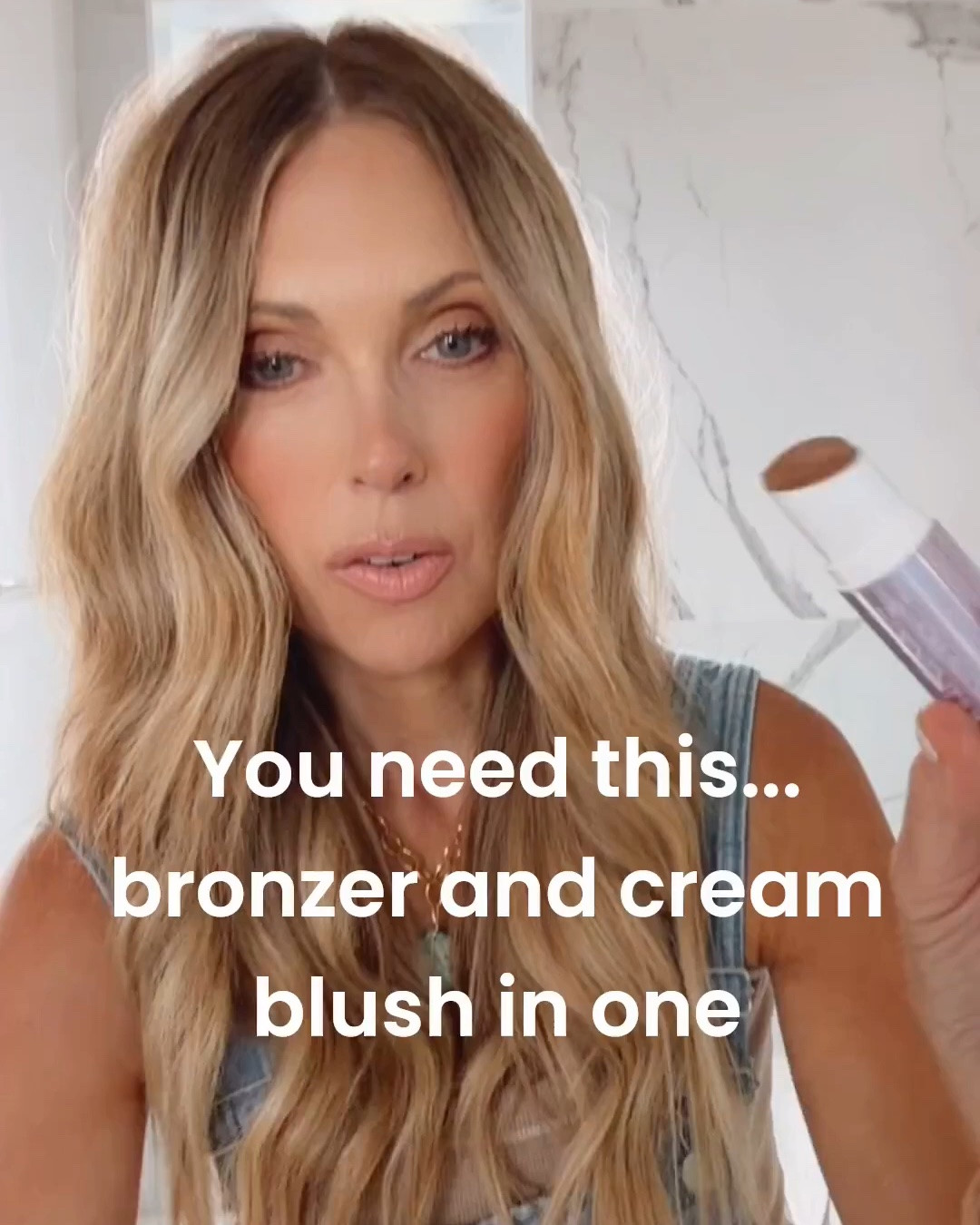 Swipe to the right to see how I apply the bronzing / contour stick. Use code EARLYCYBER for 40% off for members and 35% off for non-members. 

@Tarte @tartecosmetics #tartecosmetics #ad