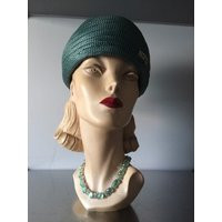 Vintage Milan Straw Pillbox Hat/"" Jackie O' Style 1960's | Etsy (US)