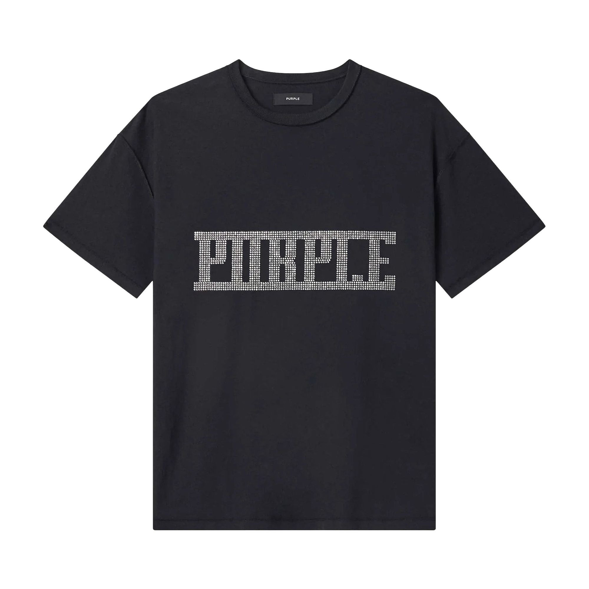 PURPLE BRAND Crystal Plaque T-Shirt 'Black' | Men's Size M | GOAT