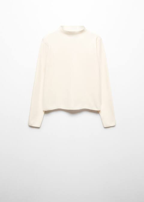 High collar sweater -  Women | Mango USA | MANGO (US)