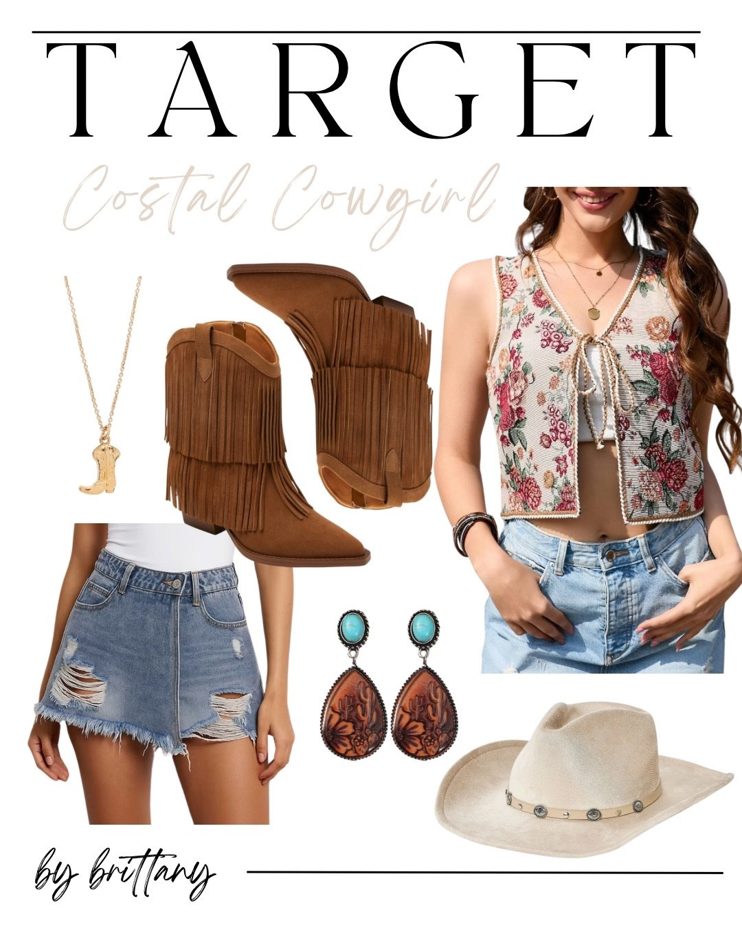 Target spring break finds for my Coastal Cowgirl era 🤠🌊
Think breezy denim, soft neutrals, woven textures & western touches — all budget-friendly and easy to mix + match. These are perfect for beach dinners, daytime exploring, or throwing on for a night out .

✔️ affordable Target finds
✔️ comfy but elevated
✔️ coastal + western vibe
✔️ spring break ready

Tap to shop my exact picks & save this for your next warm-weather trip ✨

#LTKspring #LTKfinds #TargetFinds #CoastalCowgirl #SpringBreakStyle #AffordableStyle #WesternInspired #BeachyStyle #LTKunder50

#LTKFindsUnder50 #LTKGiftGuide #LTKTravel