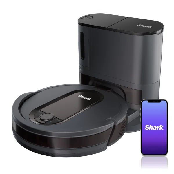 Shark Ez Robot Vacuum With Self-empty Base, Row-by-row Cleaning | Wayfair North America