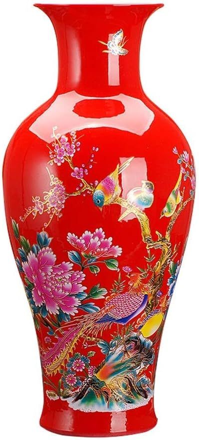 Home Simplicity Vases Ceramic Modern Phoenix Highgrade for Decoration Home Household Wedding Livi... | Amazon (US)