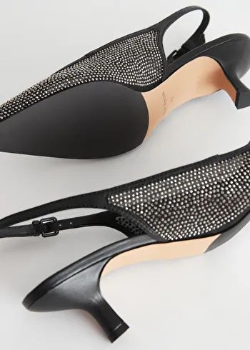 Studded Pointed Kitten Heels | & Other Stories US