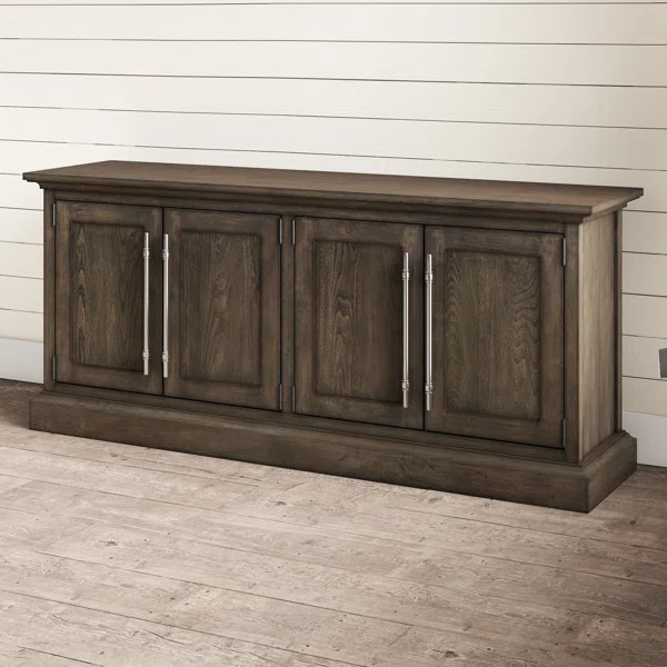 Woodville Solid Wood TV Stand for TVs up to 88" | Wayfair North America