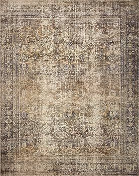 Loloi Amber Lewis x Loloi Morgan Collection MOG-01 Sunset / Ink 2' x 3'-6", 0.38" Accent Rug | Amazon (US)