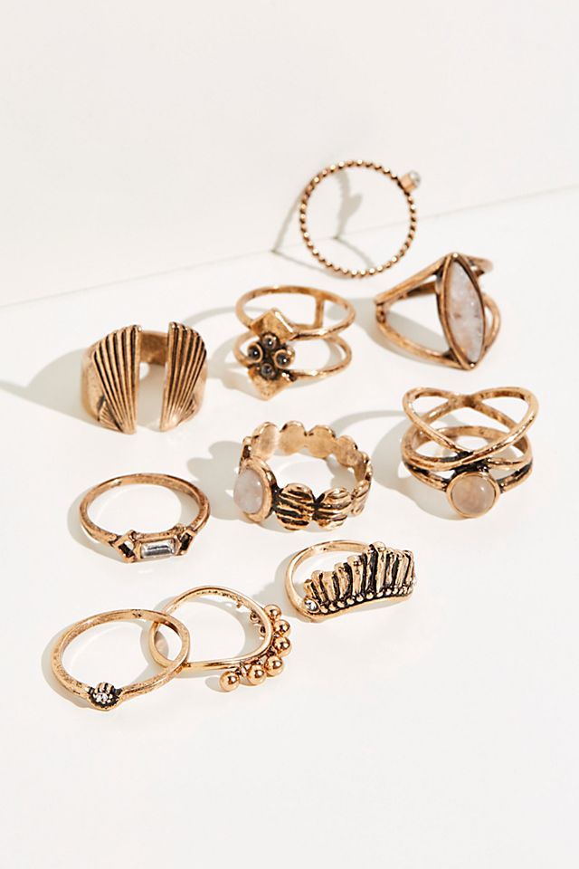 Ring On Every Finger Set | Free People (Global - UK&FR Excluded)