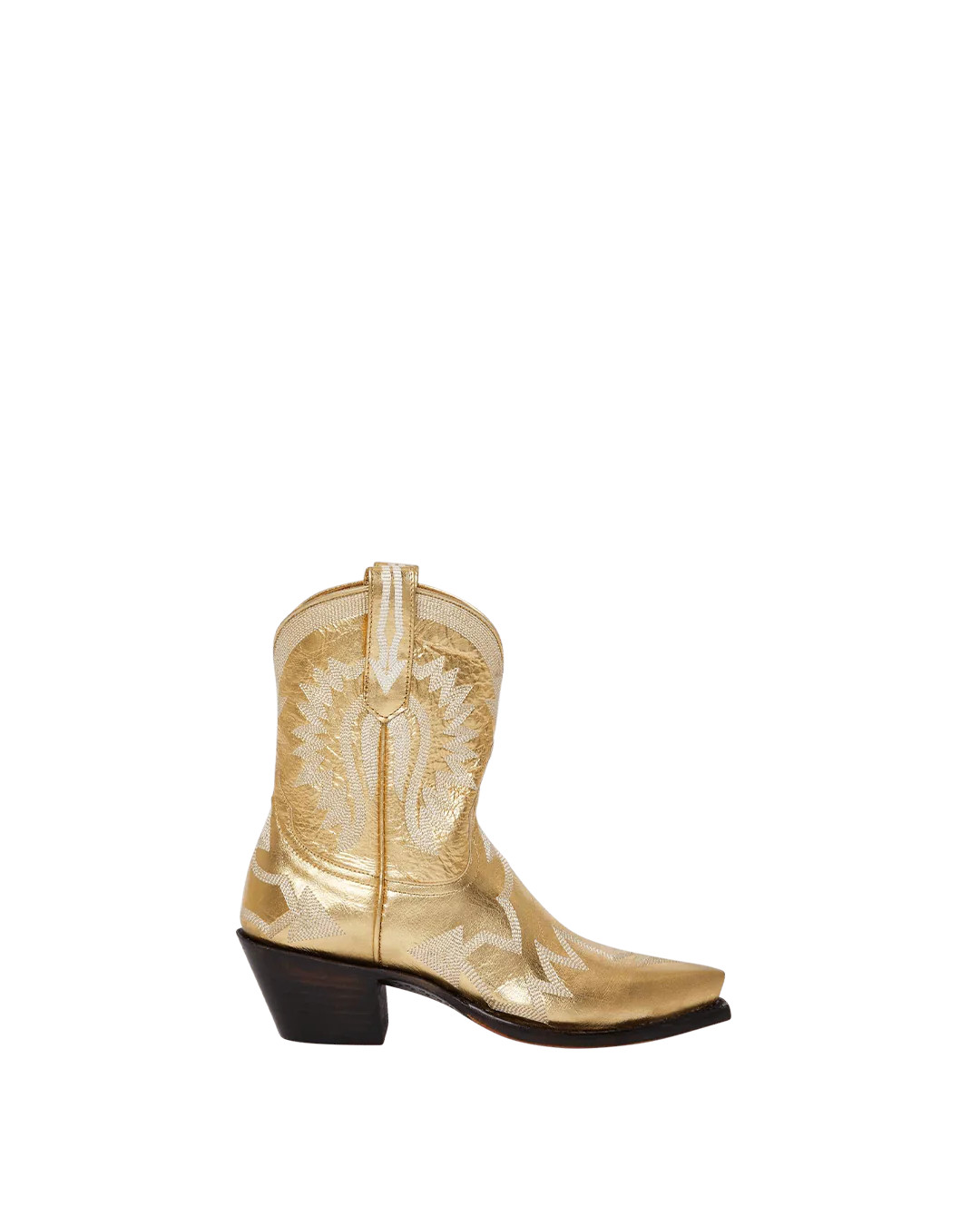 Maggie Metallic Gold | Luxury Fashion Women's Cowboy Boots | Miron Crosby | Miron Crosby