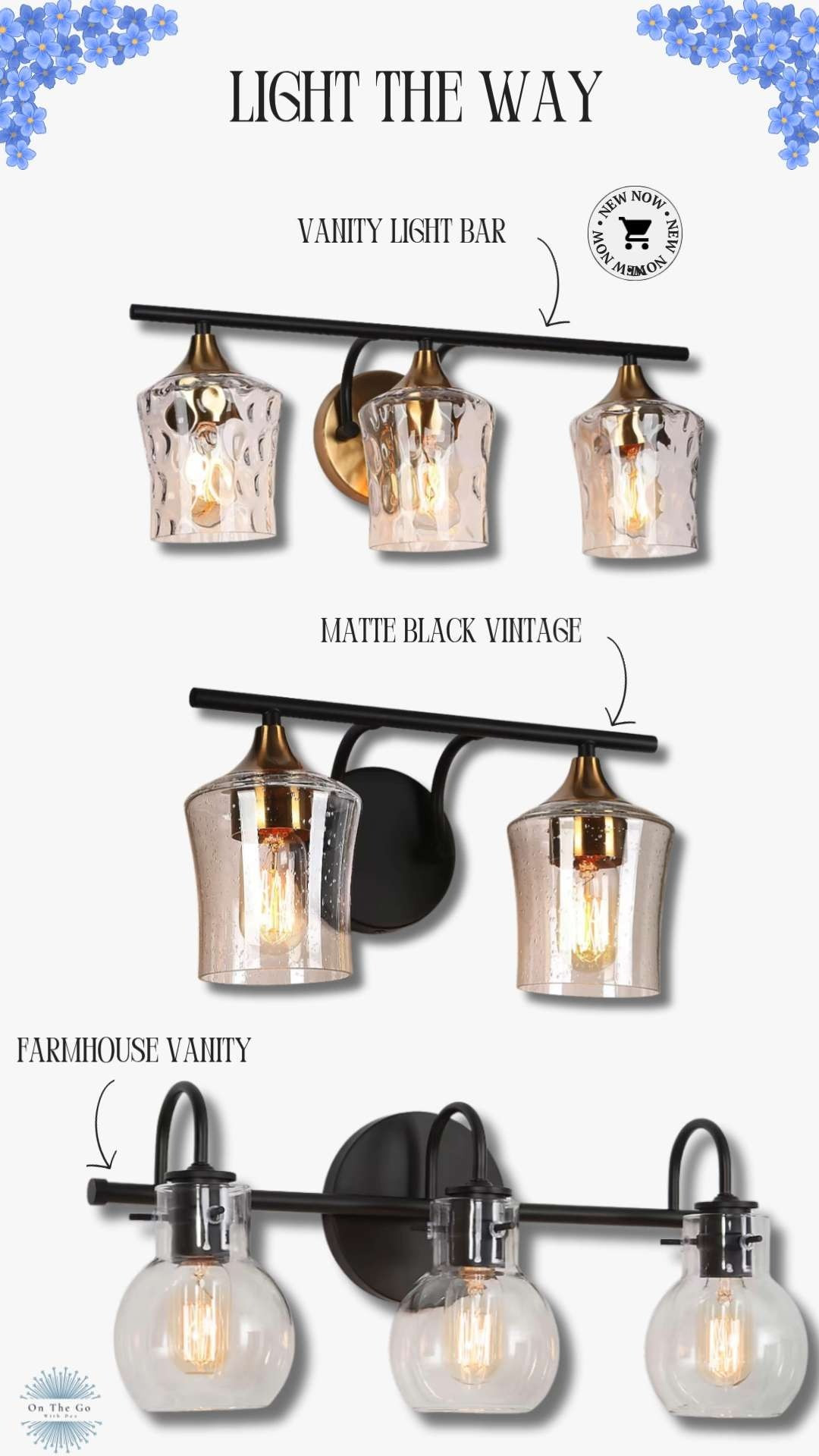 Although my priorities have been plants lately, Lowe's is coming through with an amazing 40% off sale on lighting. It's the perfect time for some bathroom upgrades. We're eyeing changing out a few things and these light fixtures are gorgeous! 

 #LTKMothersDay #LTKHome #LTKSaleAlert