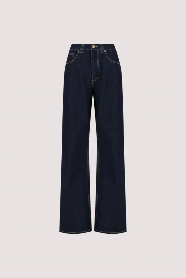 REAGAN 2.0 INDIGO TALL SLOUCHY JEAN | DISSH
