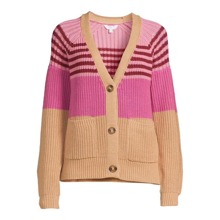 Time and Tru Women's Boyfriend Cardigan | Walmart (US)