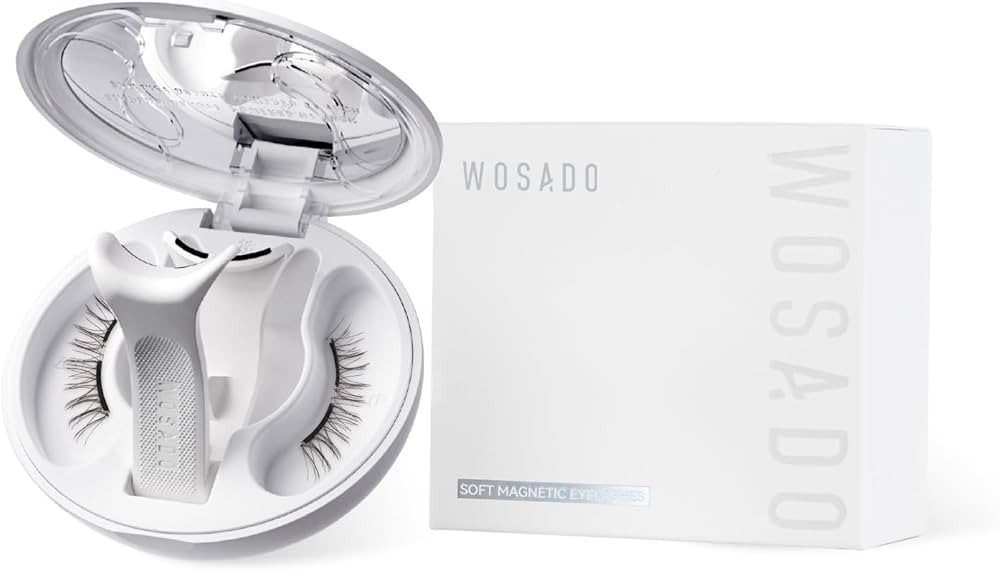 WOSADO [No.26 Savannah Breez] Magnetic Eyelashes with Applicator Kit, Reusable Magnetic Lashes wi... | Amazon (US)