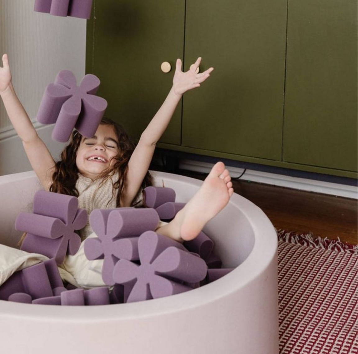 Daisy foam pit at target on sale for $54 💜 
foam pit/ baby girl toys/ toddler girl toys/ target toys/ first birthday gift idea/ first birthday gift guide/ toy sale 

#LTKKids #LTKBaby #LTKSaleAlert
