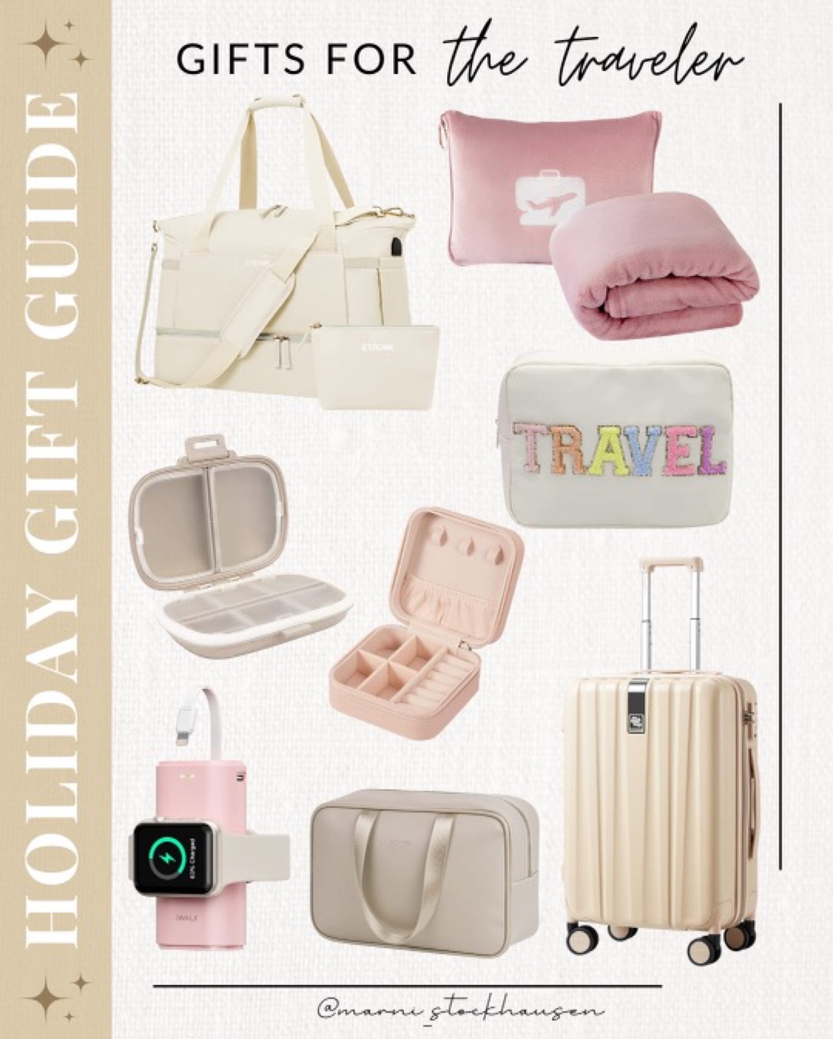 Gift guide for travelers ✈️ 

#LTKgiftguide
#holidaygiftguide
#travelmusthaves 
#stoneycloverdupe
#founditonamazon
#amazonfinds
#affordablefinds
#amazondeals




#LTKtravel #LTKSeasonal #LTKHoliday
