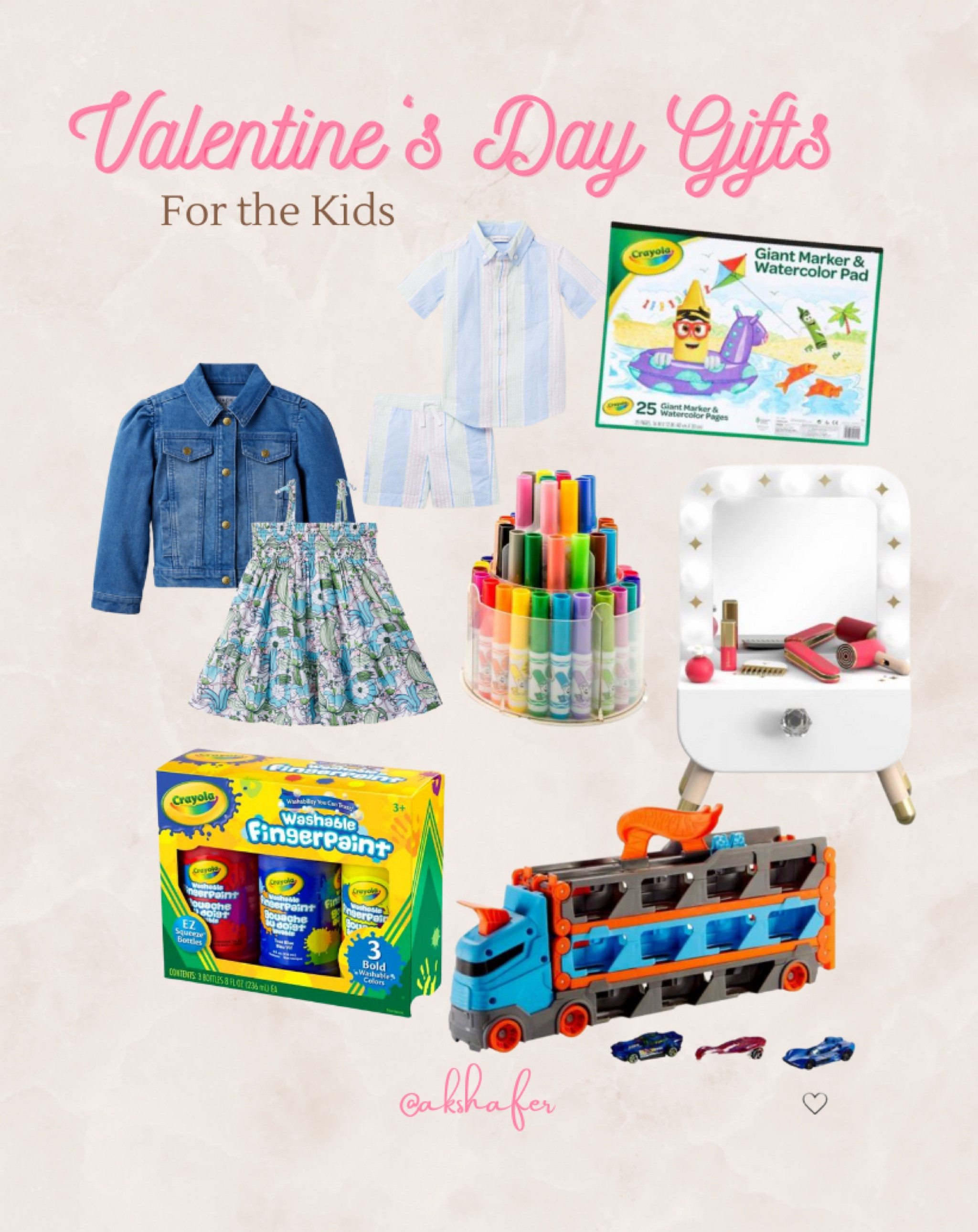 Valentines Gifts for the Kids 

#valentinesday #vday #childrensgifts #toddlers #toddlersgifts #giftsfortoddlers #boys #girls 

#LTKkids #LTKGiftGuide #LTKSale