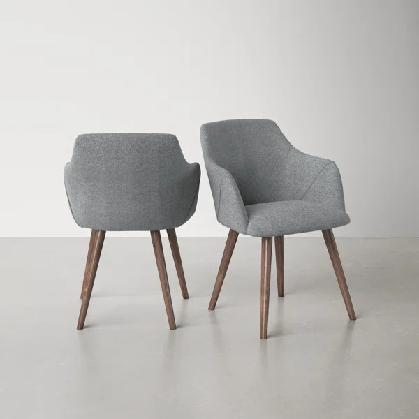 Jace Upholstered Arm Chair (Set of 2) | Wayfair Professional